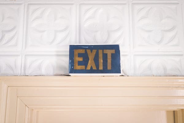 Why You Should Plan Your Exit From Day One